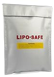 Lipo Safe Bag feuerfest zum sicheren Laden von Akkus - Verschiedene Größen I Feuerfeste Akku Tasche - Lipo Safety Guard aus hochwertigem Aramid Gewebe