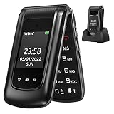 Seniorenhandy ohne Vertrag, Klapphandy Mobiltelefon mit Großen Tasten,2G Handy für Senioren mit 2,4 Zoll Farbdisplay, SOS Notruftaste, Fackel, Taschenlampe, G380D Pro Spezialfunktion für S