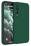Topme Handyhülle Hülle Fur Oppo Find X2 Pro 6.7' Case Schutzhülle, Hautschutz Aus TPU Silikonhülle - Dunkelgrü