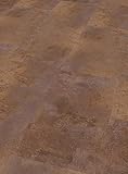 PVC Bodenbelag, Klick System, Klickfliesen, 6mm, 2,17 m³, Betonoptik, Oxyde Bronze Red, wasserfest, hochwertig, Vinylboden, Designboden