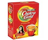 Tata Tea Chakra Gold Tpremium Tee 250 g – Verlocken Sie Ihre Geschmacksknospen mit einem starken goldenen Geschmack, der lange bei Ihnen bleibt, Goldstandard von lang anhaltendem goldenem Geschmack