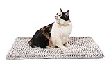 Mora Pets Selbstheizende Decke für Katzen & Hunde - Selbstwärmende Katzendecke Hundedecke, Wärmedecke Katze Thermodecke katzenbett Wärmematte Hund Waschbare Größe: 70x47cm