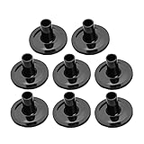 ohfruit Drum Set Cymbal Base Strong Drum Set Cymbal Holder Replacement Percussion Instrument Parts Universal 8Pcs Premium Heavy Duty