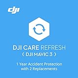 DJI Care Refresh für DJI Mavic 3（1-Jahresplan. Bis zu 2 Ersatzgeräte in 1 Jahr, um Wasserschäden, Kollisionen und Flyaway abzudecken