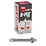 TOX Bolzenanker S-Fix Plus M8 x 60/3 mm 100 Stück 04210105 Verzinkt