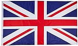 MM Grossbritannien - Union Jack Flagge/Fahne, 150 x 90 cm, wetterfest, mehrfarbig, 16208