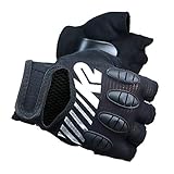 K2 Redline Race Gloves – Black – 30F1021, M (Gloves: A:20 - 22 cm B: 17 - 19 cm)