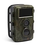 Technaxx Wildkamera mit Bewegungsmelder Nachtsicht Funktion - PIR-Sensor 50°, IR LEDs für Nachtaufnahmen, Full HD Video-, Foto-, 2.4' Display, Auslösezeit 0,3 Sek. - Testsieger Wild Cam TX-160, 20 MP