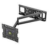 FORGING MOUNT TV Wandhalterung mit 650mm Lange Reichweite für 13-43 Zoll LCD/LED/OLED Flachbildschirme bis 35 kg TV Halterung, Neigbar, Schwenk- und Drehbar, TV-Wandhalterung, Max. VESA 200x200