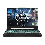 ASUS TUF Dash FX517ZE Gaming-Laptop (144 Hz, 15,6 Zoll / 39,6 cm) (Intel i5-12450H, Nvidia GeForce RTX 3050Ti, 16 GB RAM, 512 GB SSD, Pro Key RBG, Windows 11) Amazon Exclusive