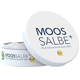Biolena Moossalbe Plus – Mooscreme gegen Falten (1 Tiegel je 100 ml) – Moossalbe Gesicht Falten Antifaltencreme Soforteffekt Moos Salbe