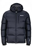 Marmot Herren Guides Down Hoody Ultra-leichte Daunenjacke, 700 Fill-Power, Warme Outdoorjacke Mit Kapuze, Wasserabweisend, Winddicht, Schwarz (Black), M