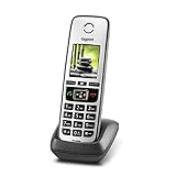 Gigaset Family - DECT-Telefon schnurlos für Router - Fritzbox, Speedport kompatibel - großes Farbdisplay, anthrazit-grau