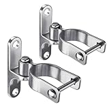 JOFUUM Türscharniere für Wandmontage, 1-3/8 Zoll, Bauerntürscharnier, Rohrscharnier aus Edelstahl 304, 2 Stück