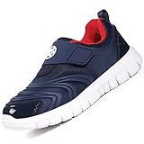 KVbabby Laufschuhe für Jungen Mädchen Turnschuhe Kinder Sport Schuhe Outdoor Sneaker Leichtgewicht Tennisschuhe Atmungsaktiv Straßenlaufschuhe,2369-Blau,28 EU