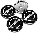 DOCHKA Nabenkappen Felgen Kappen Felgendeckel Radkappen Radnabendeckel Nabendeckel Felgenkappen für Opel OPC Astra J h g k Insigne Corsa D b e Mokka Vectra, 4 X 56mm,B