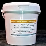Gelb/Ocker - Betonfarbe Acryl Silikon 1 Liter