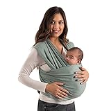 Laleni Babytragetuch für Neugeborene - 100% weiche Bio-Baumwolle, Tragetuch Baby elastisch bis 16kg