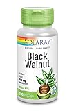 Solaray Black Walnut Hull 500 mg | Schwarze Walnussschalen 500 mg | 100 VegCaps