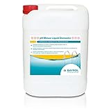 Bayrol pH-Minus Liquid Domestic 20 L - Flüssiges Konzentrat zur Senkung eines pH-Wertes über 7,4 - senkt den pH-Wert des Poolwassers - besonders hohe Reinheit - Ideal für automatische Dosiersysteme