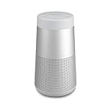Bose SoundLink Revolve (Serie II) Bluetooth speaker – Tragbarer, wasserabweisender kabelloser Lautsprecher mit 360°-Klang, Silber