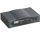 SMC Barricade SMC7004VBR Router (IEEE 802.3, IEEE 802.11b, 100 Mbit/s, 253 Nutzer, TCP/IP, DHCP, PPP, Stateful Pack Inspektion (SPI) Firewall, IPSec/PPTP/L2TP Pass-Through)