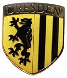 Dresden - Wappen - Pin 25 x 22 mm