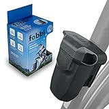 fobbi Maskendose - Fahrrad-Box zur praktischen Aufbewahrung von Masken, Schlüssel, kleinem Multitool etc. - Befestigung auch an E-Scooter, Roller, Kinderwagen, Rollator, Rennrad & Mountainbike