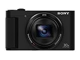 Sony DSC-HX90 Kompaktkamera (30x opt. Zoom, 60x Klarbild-Zoom, 7,5 cm (3 Zoll) Display, 5-Achsen Bildstabilisator, Full HD Video) schwarz