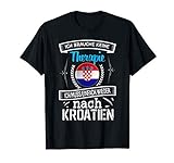 Kroatien Design Kroatien Urlaub T-Shirt