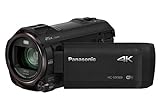 Panasonic HC-VX989 4K Camcorder (LEICA DICOMAr Objektiv mit 20x opt. Zoom, 4K und Full HD Video, opt. Bildstabilisator 5 Achsen, HDR Video) schwarz