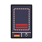 Copytec Rank Patch Feuerwehr Oberbrandmeister Gruppenführer Uniform Abzeichen #39475