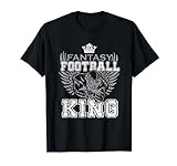 Fantasy Football King T-Shirt League Legend Draft Day Party T-Shirt