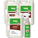 Envira Spinnen-Spray - Anti-Spinnen-Mittel Mit Langzeitwirkung - Geruchlos & Auf Wasserbasis - 500 ml + 3 x 2 Liter