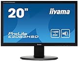 iiyama ProLite E2083HSD-B1 49,4cm (19,5') LED-Monitor Full-HD (VGA, DVI) schwarz