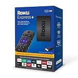 Roku Express+ HD Streaming Media Player mit Sprachfernbedienung