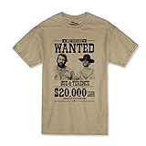 Terence Hill Bud Spencer - Wanted $20.000 - Terence & Bud (Sand) (XL)