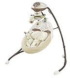 Fisher-Price Snugabunny Cradle 'N Swing with Smart Swing Technology by Fisher-Price