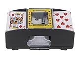 MIK Funshopping Karten-Mischmaschine Spielkarten-Mischer Card-Shuffler, batteriebetrieben