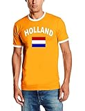 Holland T-Shirt Ringer Orange, Gr.M