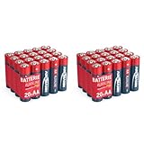 Ansmann LR06 Red Alkaline Mignon Batterie 20er Box (Packung mit 2)