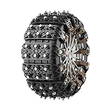 ZHSDMB Schneeketten für Honda Accord 2003-2008-pr, Auto Reifen Ketten, 1 Minuten Schneeketten Schnellmontage, Verstellbare, Notfall Schneereifenketten Robust Langlebig,B-8PCS