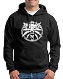 TShirt-People Circle Wolf Medallion Gamer Kapuzenpullover Herren XXXL Schw