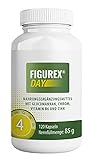 FIGUREX Day Stoffwechsel Kur Kapseln - schnell Abnehmen ohne Hunger mit Glucomannan - natürlicher Appetitzügler und Appetithemmer mit und ohne Diät oder Sport, 120 Kapseln, 85 g
