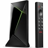 NVIDIA SHIELD Android TV Pro Multimedia Player; 4K HDR Filme, Live Sport, Dolby Vision-Atmos, KI-unterstützte Video-Hochskalierung, GeForce NOW Cloud Gaming, Google Assistant integ