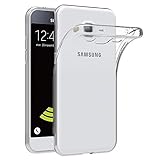 AICEK Samsung Galaxy J3 2016 Hülle Case, Galaxy J3 2016 Case Silikon Soft TPU Crystal Clear Premium Durchsichtig Handyhülle Schutzhülle Case Backcover Bumper Slimcase für Galaxy J3 2016