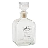 Jack Daniel's 5276 Etikett Dekanter, glas, Transp