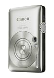 Canon Digital IXUS 100 IS Digitalkamera (12 MP, 3-fach opt. Zoom, 6,4cm (2,5 Zoll) Display, HDMI, SLIM) silber