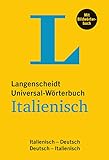 Langenscheidt Universal-Wörterbuch Italienisch - mit Bildwörterbuch: Italienisch-Deutsch/Deutsch-Italienisch (Langenscheidt Universal-Wörterbücher)