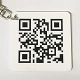 Il Macchia Personalisierter Schlüsselanhänger mit QR-Codes Barcode und Fotos auf beiden Seiten QR Code Sito Web Social Auch Green Pass